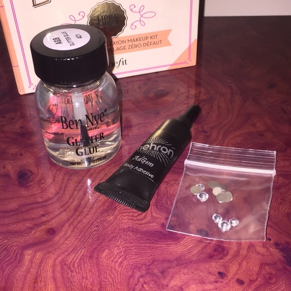 Ben Nye Other - Ben Nye & Mehron Glitter Glue & AdGem Adhesive Gem